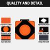 DYK&NX Portable Training Wall Sandbag, Leather Focus Target Kicking Pad, Inner Foam Boxing Bag for MMA, Muay Thai, Kickboxing, Martial Arts, Karate, Taekwondo Training view 3