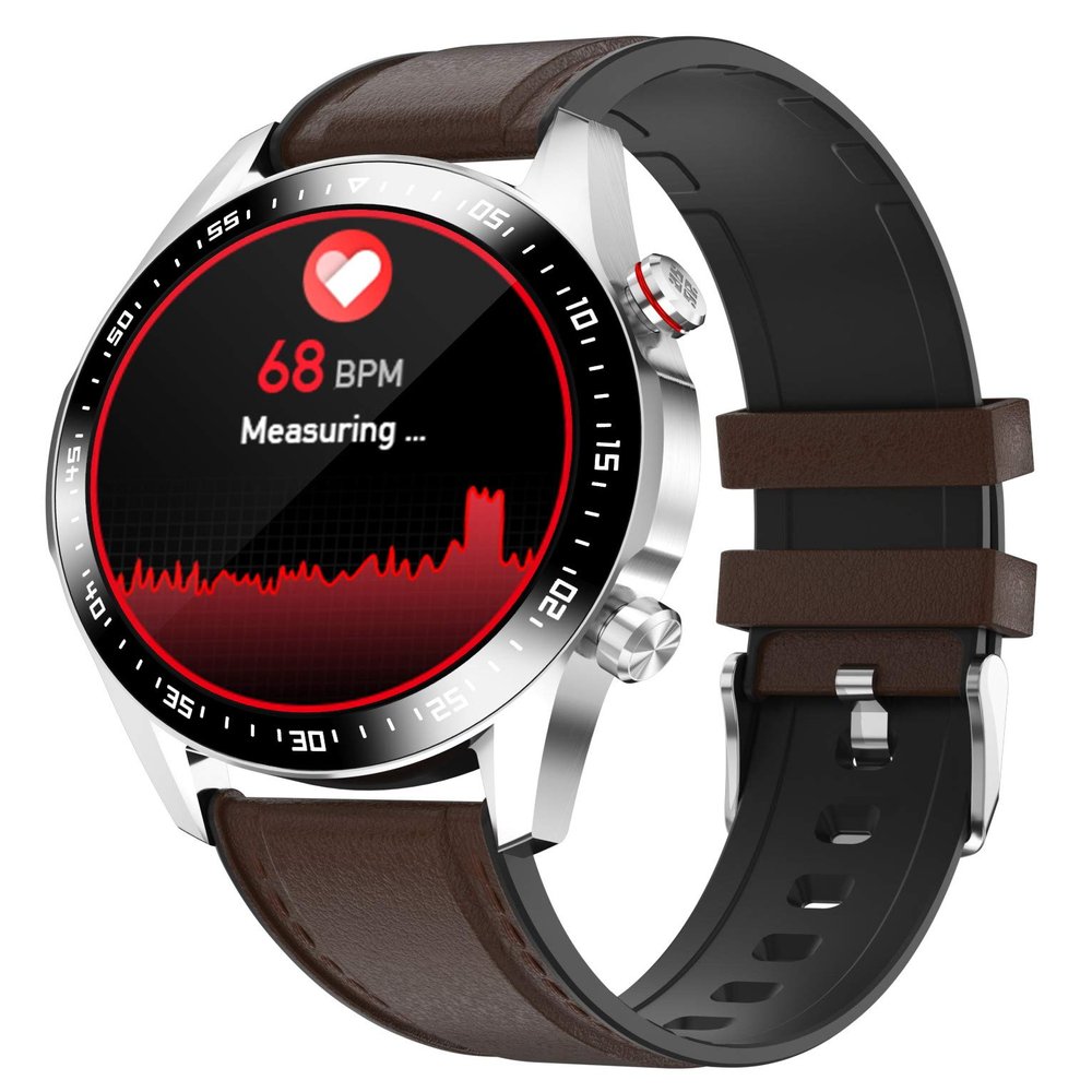 Smart Watch for Men (Make call and answer), Fitness Tracker Mens with Blood Pressure Monitor Heart Rate Sleep Compatible with iOS and Android Phones Waterproof Pedometer Calorie Counter Running