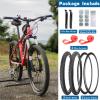 SIMEIQI 2 Pack Bike Tires and Tubes 26"x1.95" Mountain Replacement Bicycle Tyres with 2 Rim Strips Glueless Patches Kit for Commuter Hybrid Bicycle view 2