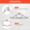 GearOZ Deer Hanger, Elk Hoist Pulley Lift System with Gambrel, Hunting Game Hanging Kit for Deer Carcass/Butcher/Skinning, Max to 700 LBS, Wild Hunting Gifts for Men, Deer Hunting Accessories view 4