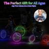 DAWAY A01 LED Bike Wheel Light (1 Tire, Blue) - Fun Bicycle Spoke or Frame Light Strip, Bright Bike Tire Lights for Kids, Boys, Girls, Men, Women, Teens, Cool Bike or Wheelchair Decoration Accessory view 4