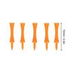 100Pcs Plastic Golf Tees, Reusable Bulk Professional Height Control Castle Tee Golf Tees Step Down Unbreakable Plastic Castle Golf Tee, 70mm view 3