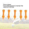 100Pcs Plastic Golf Tees, Reusable Bulk Professional Height Control Castle Tee Golf Tees Step Down Unbreakable Plastic Castle Golf Tee, 70mm view 4