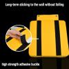 DYK&NX Boxing Punch Target Training Pad, Target Wall Fighting Pad Training Bag, Portable Punch Target for MMA Muay Thai Kickboxing Martial Arts Training (Color : Yellow) view 3