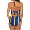 Adugen Origei Bikini Barbados Flag Barbados Flag Bathing Suit Women's Swimwear One-Piece Swimsuit Tummy Control Swimsuits XL view 4