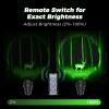 Brinyte T18 Hunting Light Red Green White Zoomable LED Flashlight, Long Range Predator Flashlight with Remote Pressure Switch for Hog Coyote Coon Varmint Hunting view 3