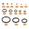 PATIKIL 1-28.5mm Fishing Rod Repair Kit, 14 Pack Ceramic Guide Ring for Saltwater Freshwater Fishing view 3