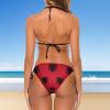 Bikini Albanian Flag Bathing Suit Women's Swimwear Bikini Tummy Control Swimsuits L view 4