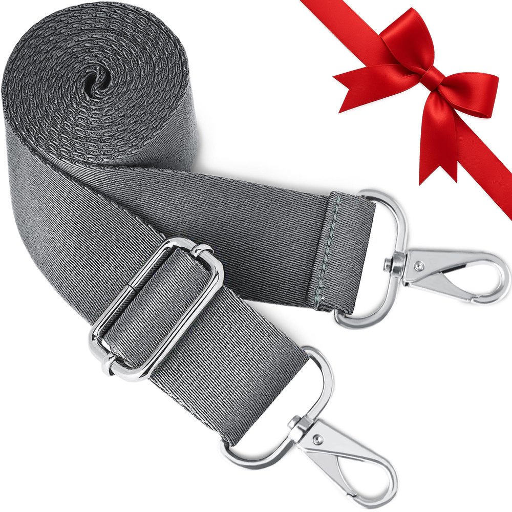 BOACAY Wide Purse Strap Replacement for Crossbody, Messenger, Duffle, Shoulder Bag, Handbag - Universal, Adjustable, Comfortable - 100% Strong Nylon