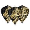 RED DRAGON Jonny Clayton Hardcore Gold Dragon Kite Darts Flights - 3 Sets per Pack (9 Dart Flights in Total) view 2