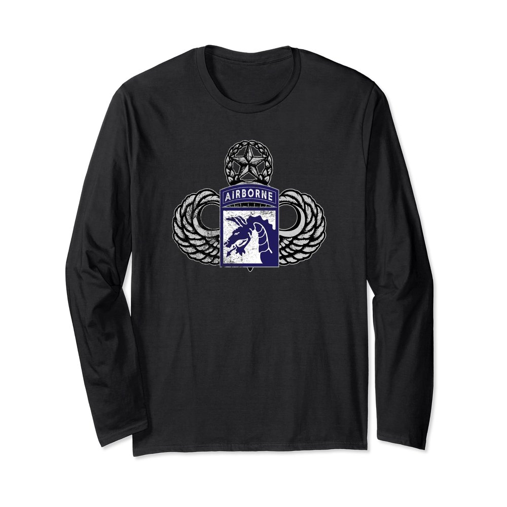 American Marauder: 18th Airborne Corps Master Blaster Long Sleeve T-Shirt