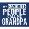 Large Royal Mens My Favorite People Call Me Grandpa Gift Idea Fathers Long Sleeve T-Shirt view 2