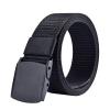 Altsuceser Daily Belts for Men with Exquisite Plastic Buckle - Adjustable Buckle Men Nylon Belt,Work Belt, Military Belt Black view 1