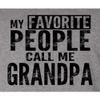 5X-Large Oxford Mens My Favorite People Call Me Grandpa Gift Idea Fathers T-Shirt view 2