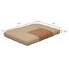 G3 Boat Seat Cushion 735623396 | Bay 22 Back Khaki Cognac view 4