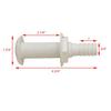 Boat Thru Hull Connector | 3/4 x 4 3/4 Inch Plastic view 4