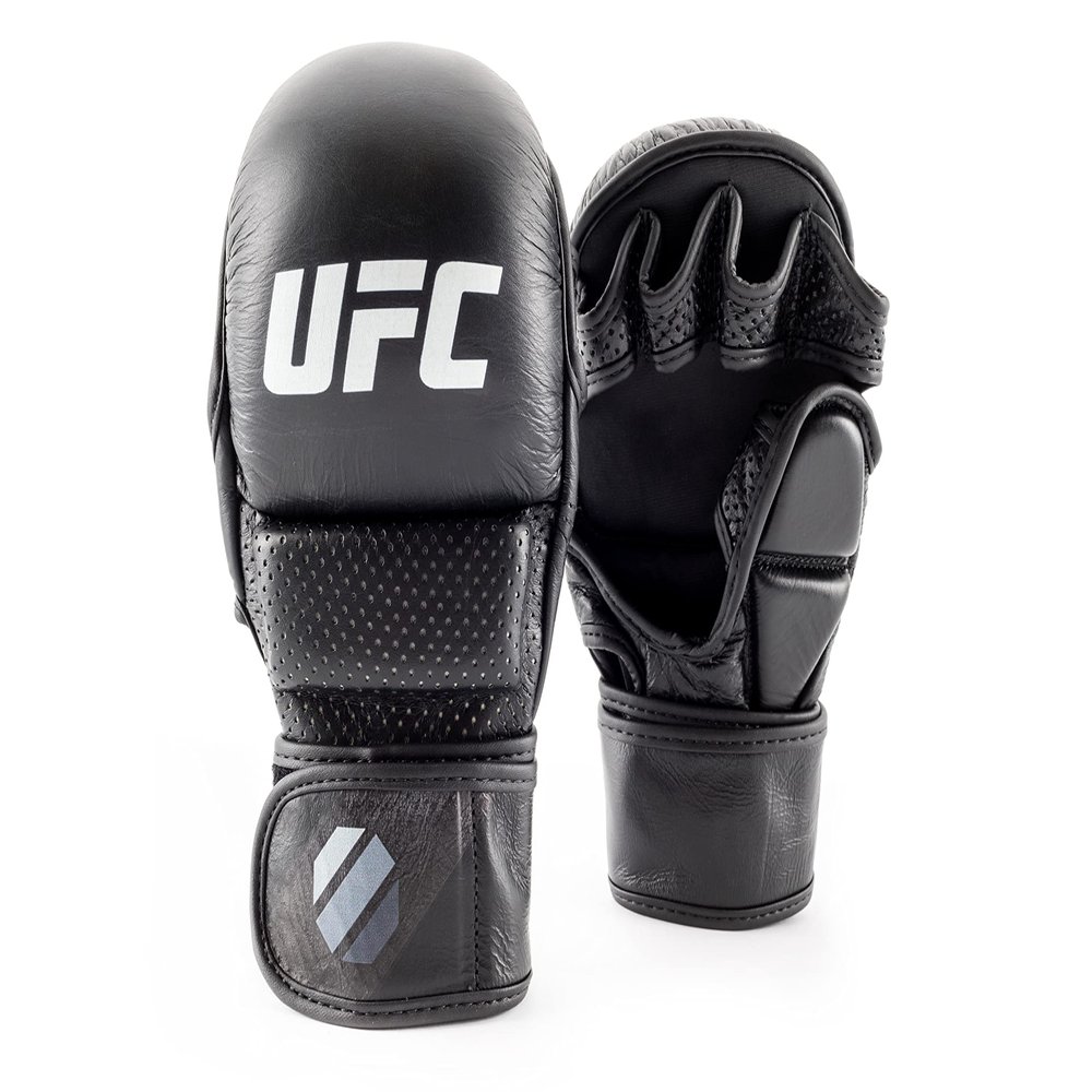 UFC PRO MMA Safety Sparring Gloves (S/M, Blue)