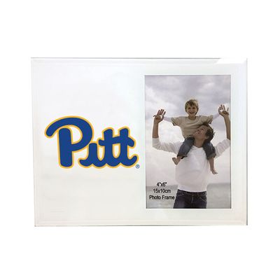 The Fanatic Group Pittsburgh Panthers 4 x 6 Glass Photo Frame