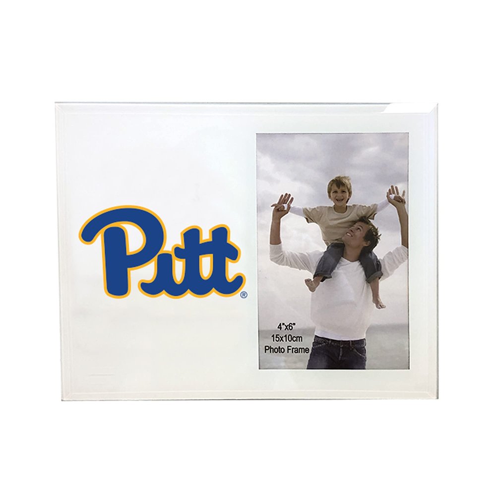 The Fanatic Group Pittsburgh Panthers 4 x 6 Glass Photo Frame
