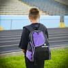 Vizari Solano Soccer Backpack With Ball Compartment and Vented Ball Pocket and Mesh Side Cargo Pockets for Adults and Teens view 4