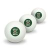 GRAPHICS & MORE Ohio University Bobcats Logo Novelty Table Tennis Ping Pong Ball 3 Pack view 1