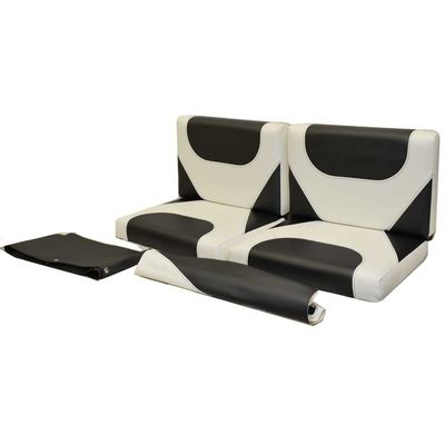 Alumacraft Boat Seat Cushion Set 22140008100 | White Gray (6 PC)