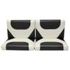 Alumacraft Boat Seat Cushion Set 22140008100 | White Gray (6 PC) view 2