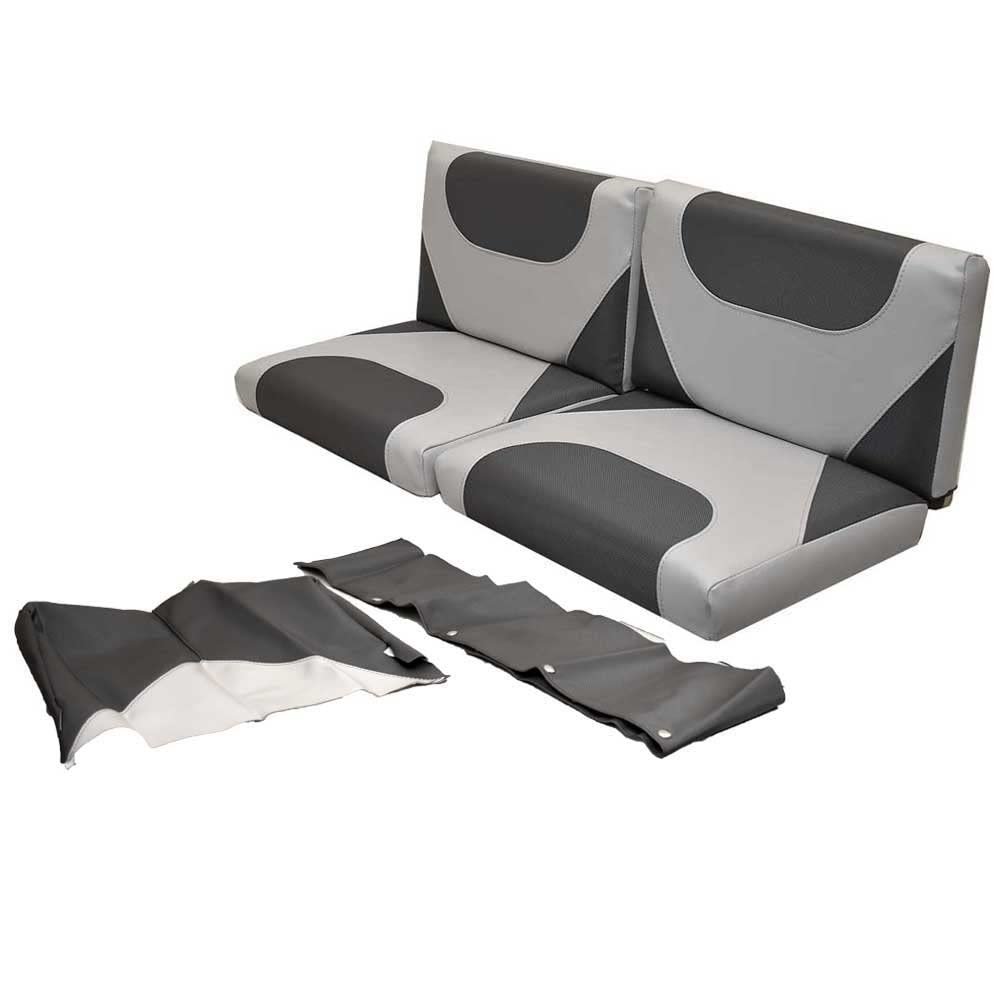 Alumacraft Boat Seat Cushion Set 22140014605 | Charcoal Gray (6 PC)