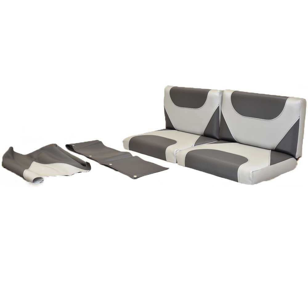 Alumacraft Boat Seat Cushion Set 22140014599 | Charcoal Gray (6 PC)