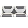 Alumacraft Boat Seat Cushion Set 22140014599 | Charcoal Gray (6 PC) view 2