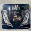 Mix Sports MX10 Pro Cat Eye Hockey Goalie Cage (Non-Certified) for Ice, Inline, Roller, Street & DEK Hockey - Navy view 4