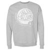 500 LEVEL Jalen Williams Sweatshirt (Crew Sweatshirt, XX-Large, Heather Gray) - Jalen Williams Oklahoma City Basketball WHT view 1