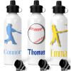BeNiralu Baseball Gift | Baseball water bottle | Personalized Baseball bottle | Baseball Team Gifts | Baseball Player Gift | Baseball Water bottle view 1