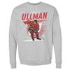 500 LEVEL Norm Ullman Sweatshirt (Crew Sweatshirt, XX-Large, Heather Gray) - Norm Ullman Detroit Comet WHT view 1