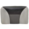 G3 Boat Bench Seat Cushion | Two Tone 17 1/2 x 11 3/8 Grey Black view 1