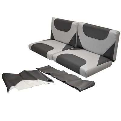 Alumacraft Boat Seat Cushion Set | Classic 165 Charcoal Gray (6 PC)