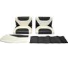 Alumacraft Boat Seat Cushion Set 22140008145 | White Charcoal (6 PC) view 1