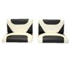 Alumacraft Boat Seat Cushion Set 22140008145 | White Charcoal (6 PC) view 3
