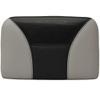 G3 Boat Jump Seat Cushion | 17 1/2 x 11 3/8 Inch Gray Black view 1