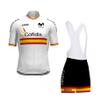2022 Pro Team Cofidis Spain Cycling Jersey Set For Men,Breathable MTB Bike Shirt Bib Short Kits GEL Paddad (M) view 1