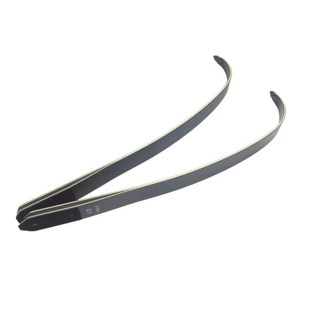 Black Hunter Original Takedown Recurve Bow Limbs 25-65 Lbs Replacement Bow Limbs Only for 60" Recurve Bow (40 lbs, Right Hand)