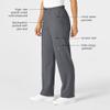 WonderWink Unisex W123 Multi-Cargo Pant, Pewter, L S view 2
