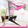 Gymnastics Mats, Air Mat Tumble Track 20FT 4 Inch Thickness Inflatable Training with Carry Bag Electric Pump For Home Use, Cheerleading, Yoga, Water Exercise (Rose) view 2