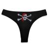 Jolly Roger Pirate Skull Women's G-Strings Sexy T-Back Thong Bikini Brief Panties Underwear S view 3