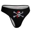 Jolly Roger Pirate Skull Women's G-Strings Sexy T-Back Thong Bikini Brief Panties Underwear S view 4
