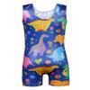 EQSJIU Girls Gymnastics Leotards Size 9-10 Years White Dinosaur Strawberry Rain Cloud Shiny Sparkle Tumbling Outfits Gym Class Practice view 3