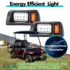 10L0L Golf Cart Headlight and Tail Light Kit for Club Car DS 1993 Up Gas & Electric,12 Volt Input DS LED Light Kit view 2