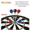 WELLFORM Darts Metal Tip Set,12 Pack 26 Grams Steel Tip Darts Set-Professional Metal Darts for Dartboard, with Non-Slip Iron Barrel, Aluminum Shafts, Extra Flights, Dart Sharpener & Wrench, Gift Box view 4