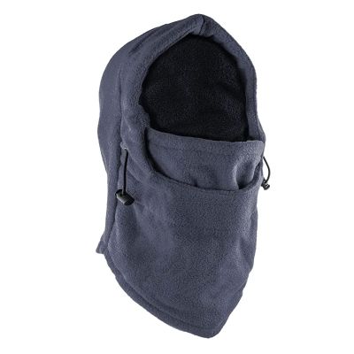 Fleece Windproof Ski Face Mask Balaclavas Hood (Dark Gray)