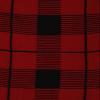 H2H Mens Casual Slim Fit Pullover Knit Sweaters Crew Neck Long Sleeve Plaid Check Patterned RED US L/Asia XL (CMOSWL086) view 2